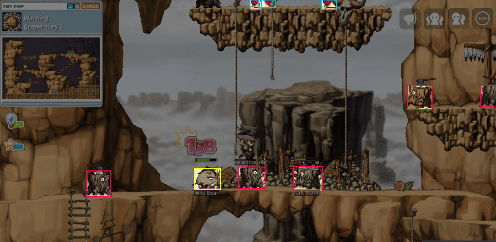 Monster detection example 4