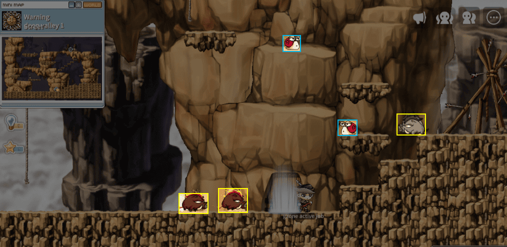 Monster detection example 5