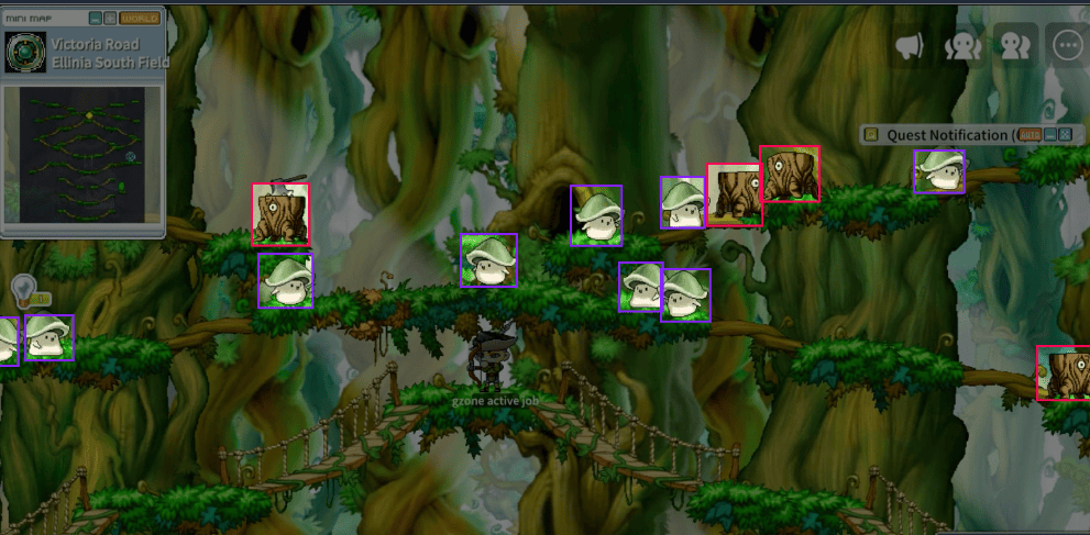 Monster detection example 9